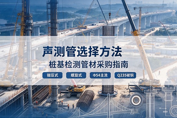 庄河声测管选型标准