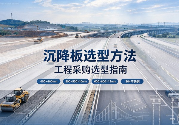 庄河沉降板选择方法