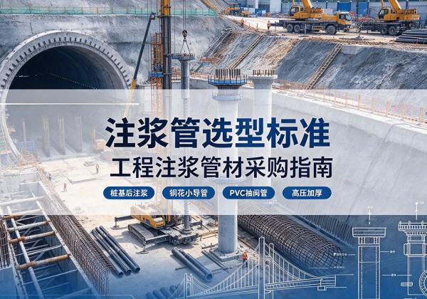 庄河注浆管选型标准